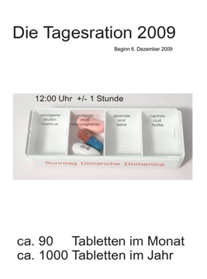 Terapie die ich 2009 nahm