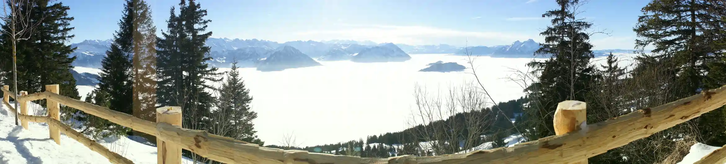Panorama Bild auf der Rigi