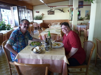 Barbara und Daniel in Italien