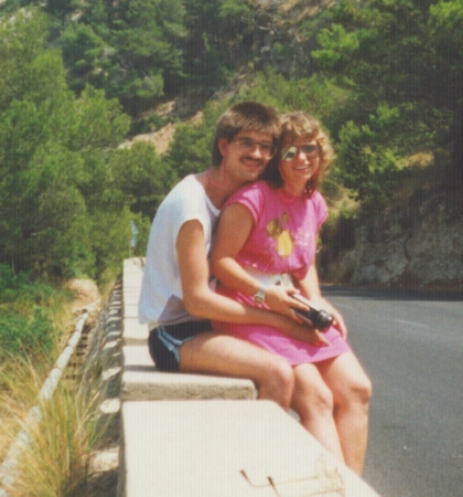 Barbara und Daniel auf Mallorca